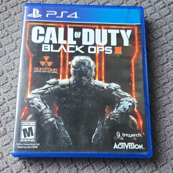 Ps4 Call of Duty: Black Ops III  - Case and Bonus Multi-Player Map - Picture 1 of 5